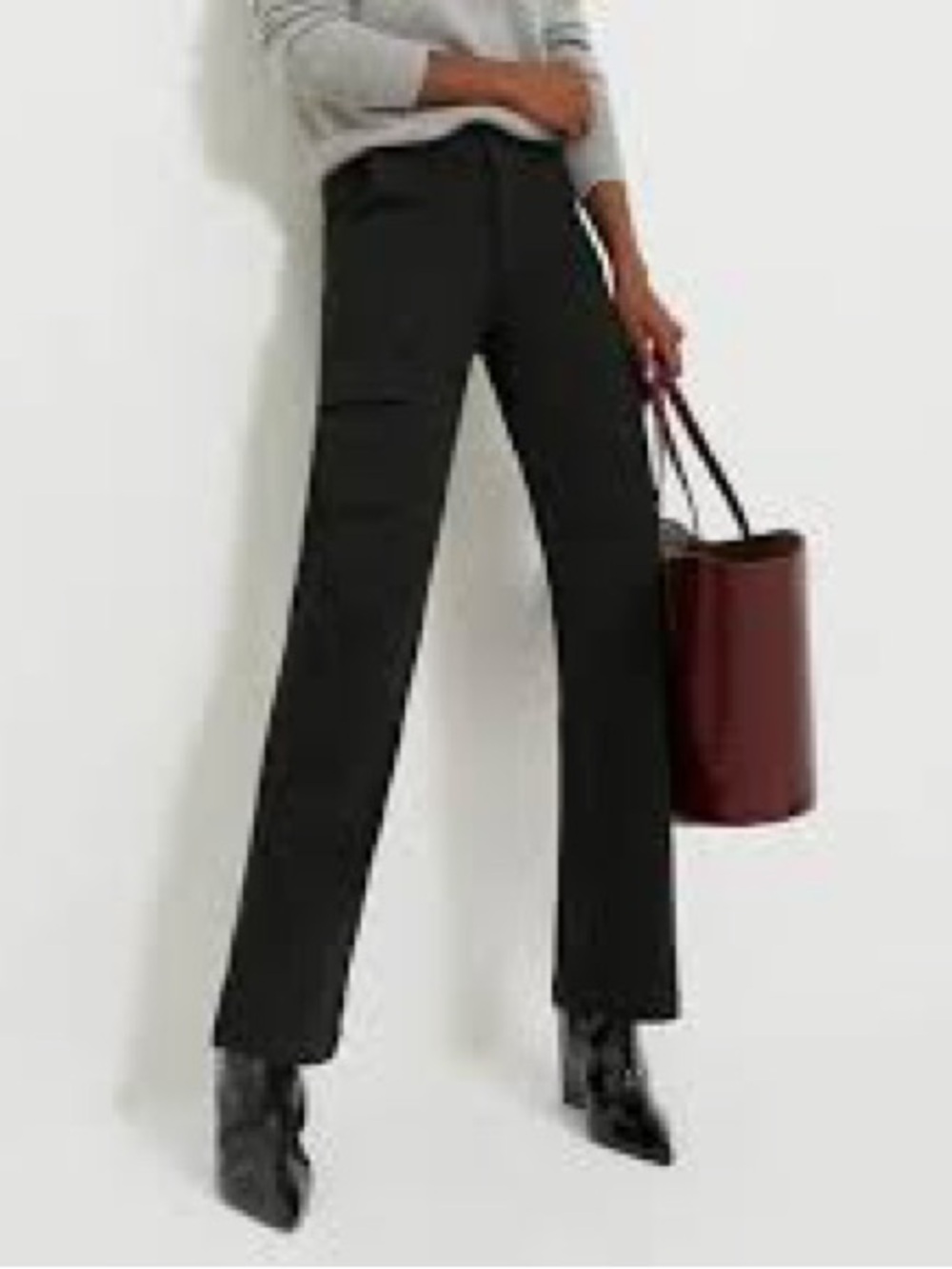 Mother The Straight Up Rambler Cargo Skimp jeans